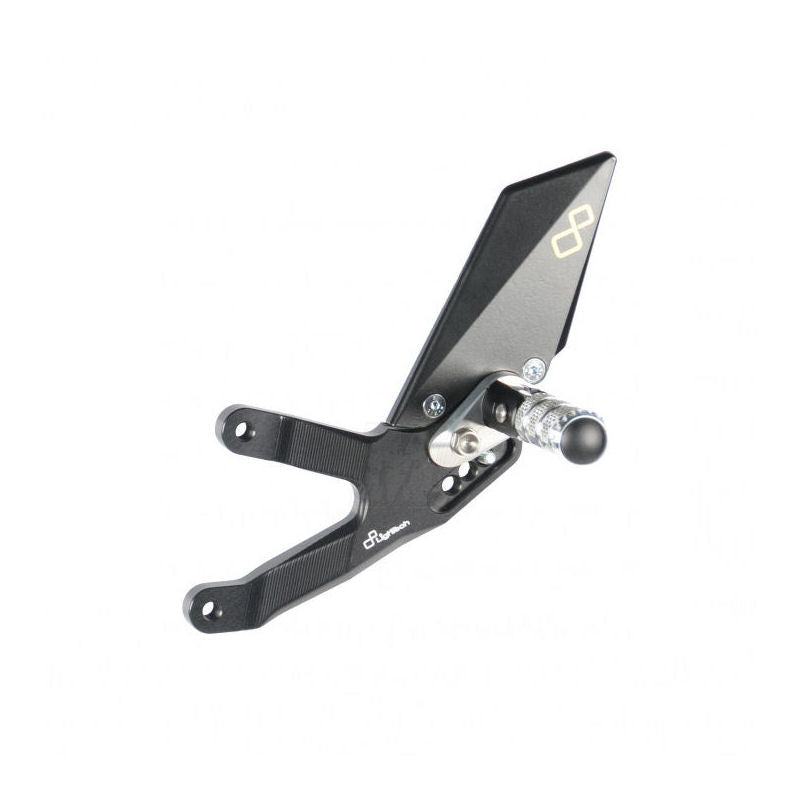 LighTech Track System Adjustable Rear Sets for BMW S1000RR