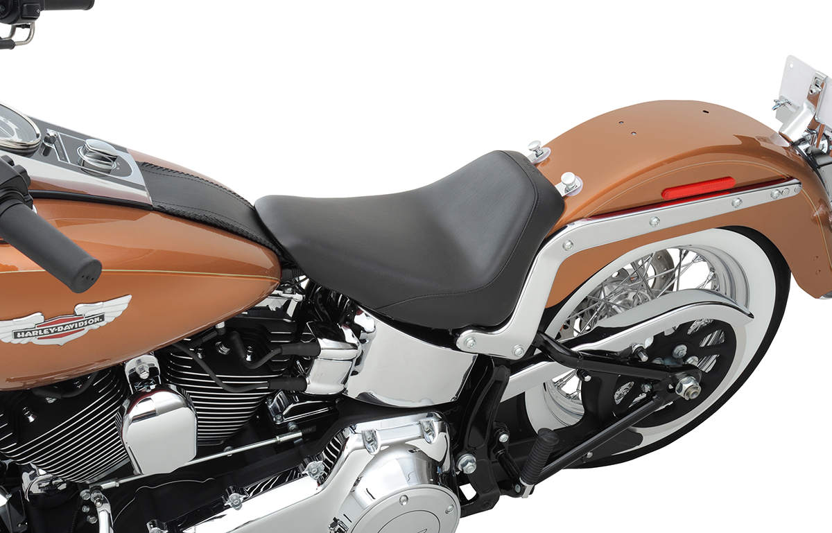Saddlemen S3 Super Slammed Seat - Solo - Black - '06-'17 FLSTC
