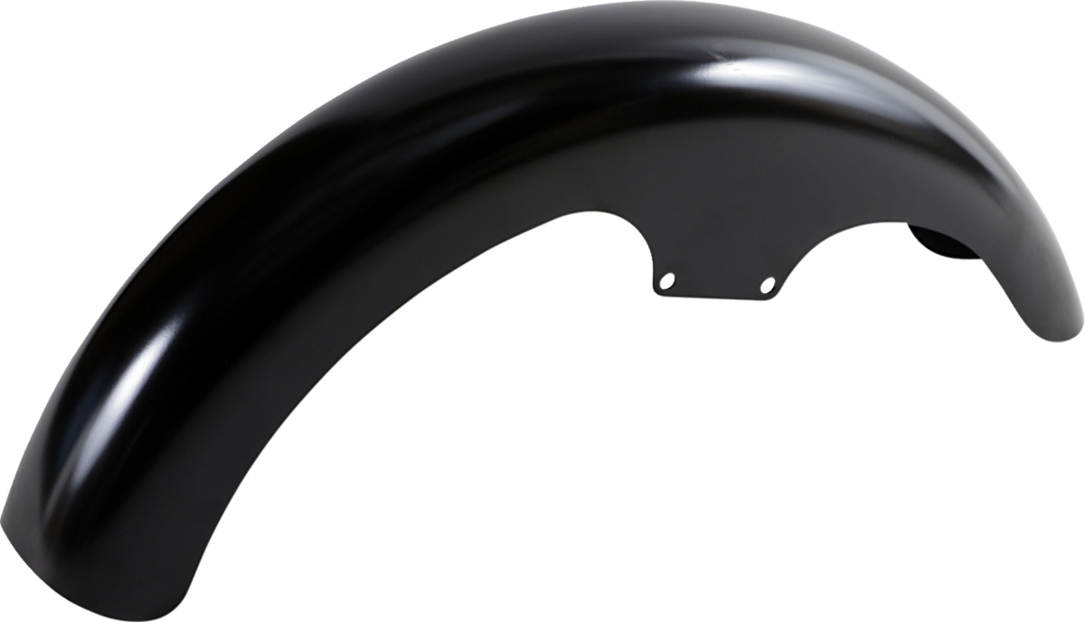 Klock Werks TFL Front Fender - Black - 19" - HD Dyna/FXR/Sportster