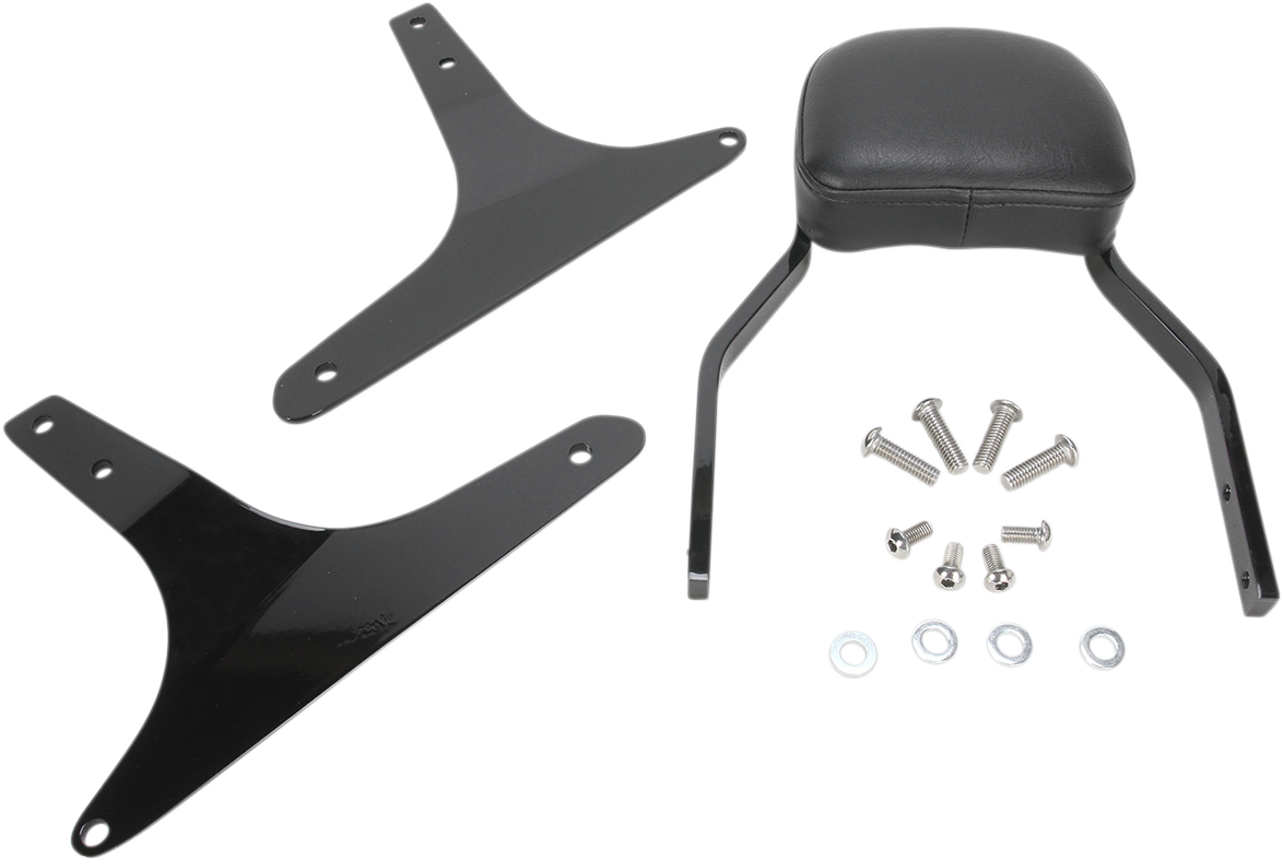 Cobra Mini Sissy Bar - Black - Softail