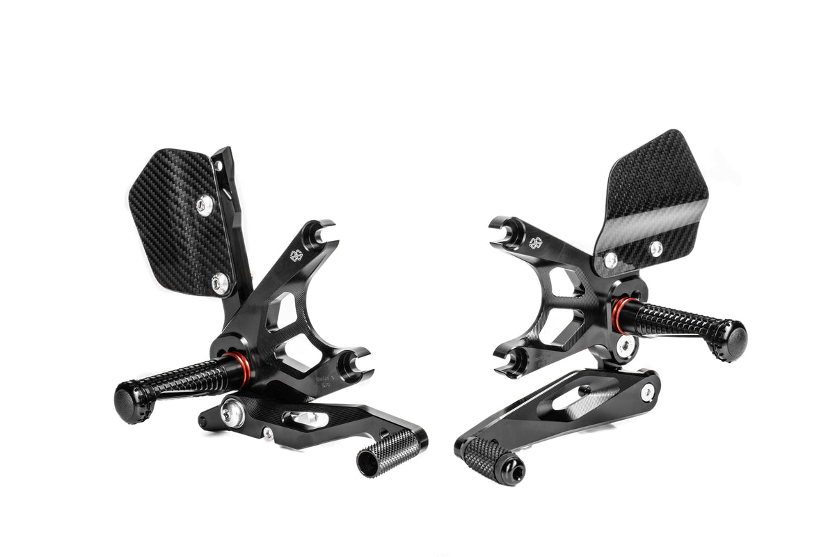 Gilles Tooling Footrest System FXR Black
