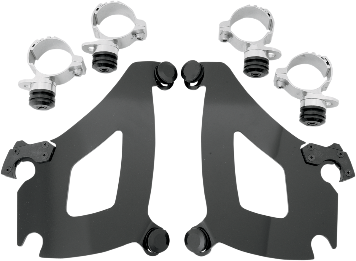 Memphis Shades Bullet Mounting Kit - VN900XV Custom - Black
