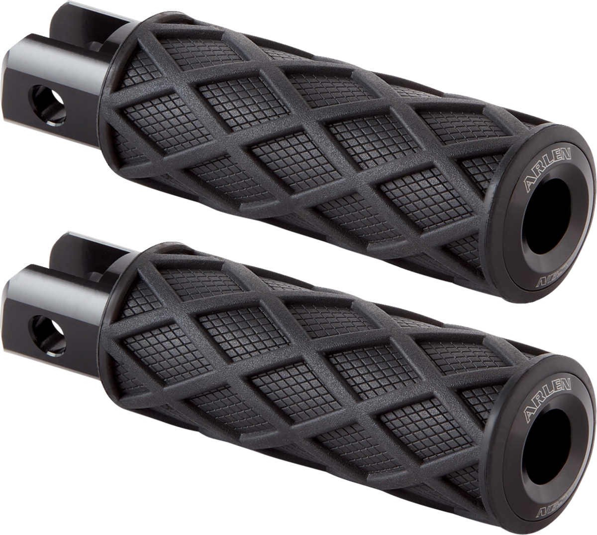 Arlen NESS Diamond Foot Pegs - Driver - Black