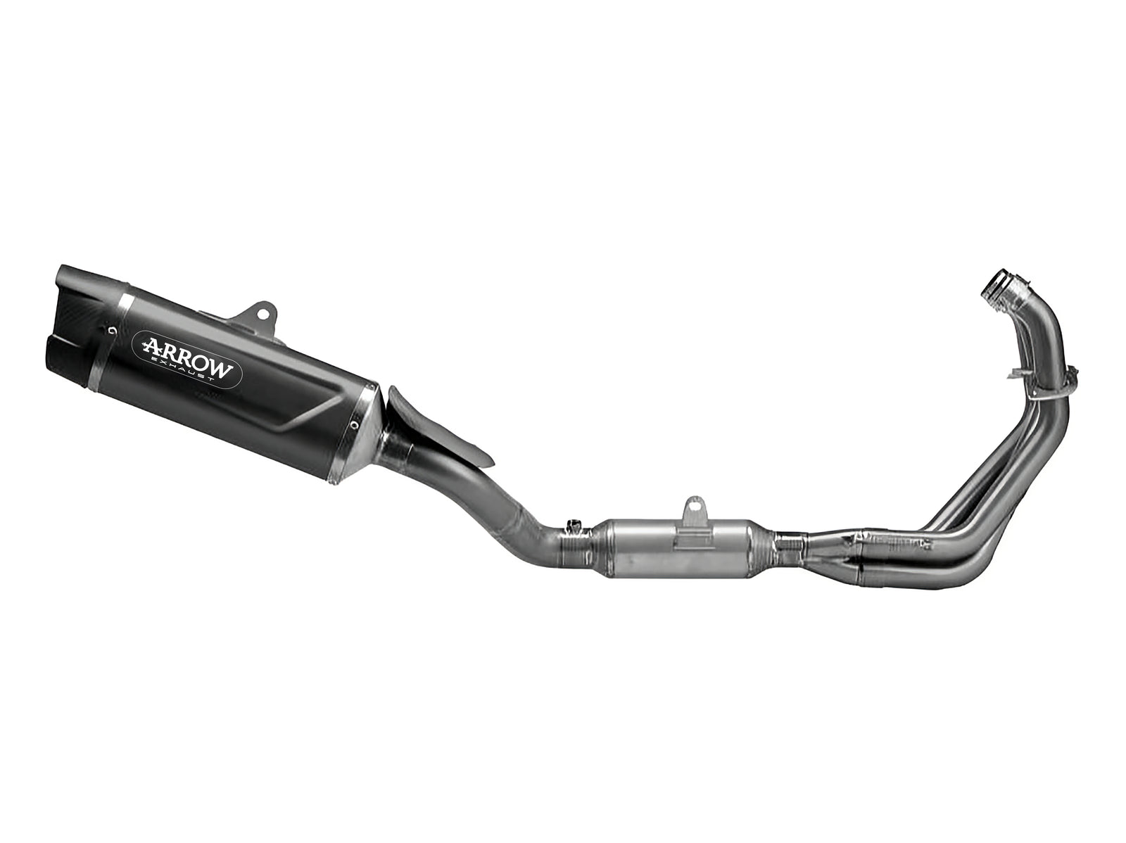 Arrow 71989AKN Homologated Full System With Indy Race Evo Aluminium Dark Slip On