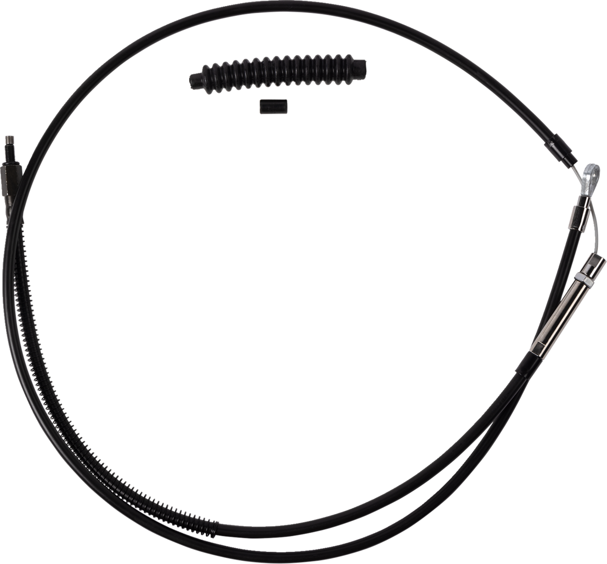 Barnett High-Efficiency Black Vinyl Clutch Cable - +8" Size