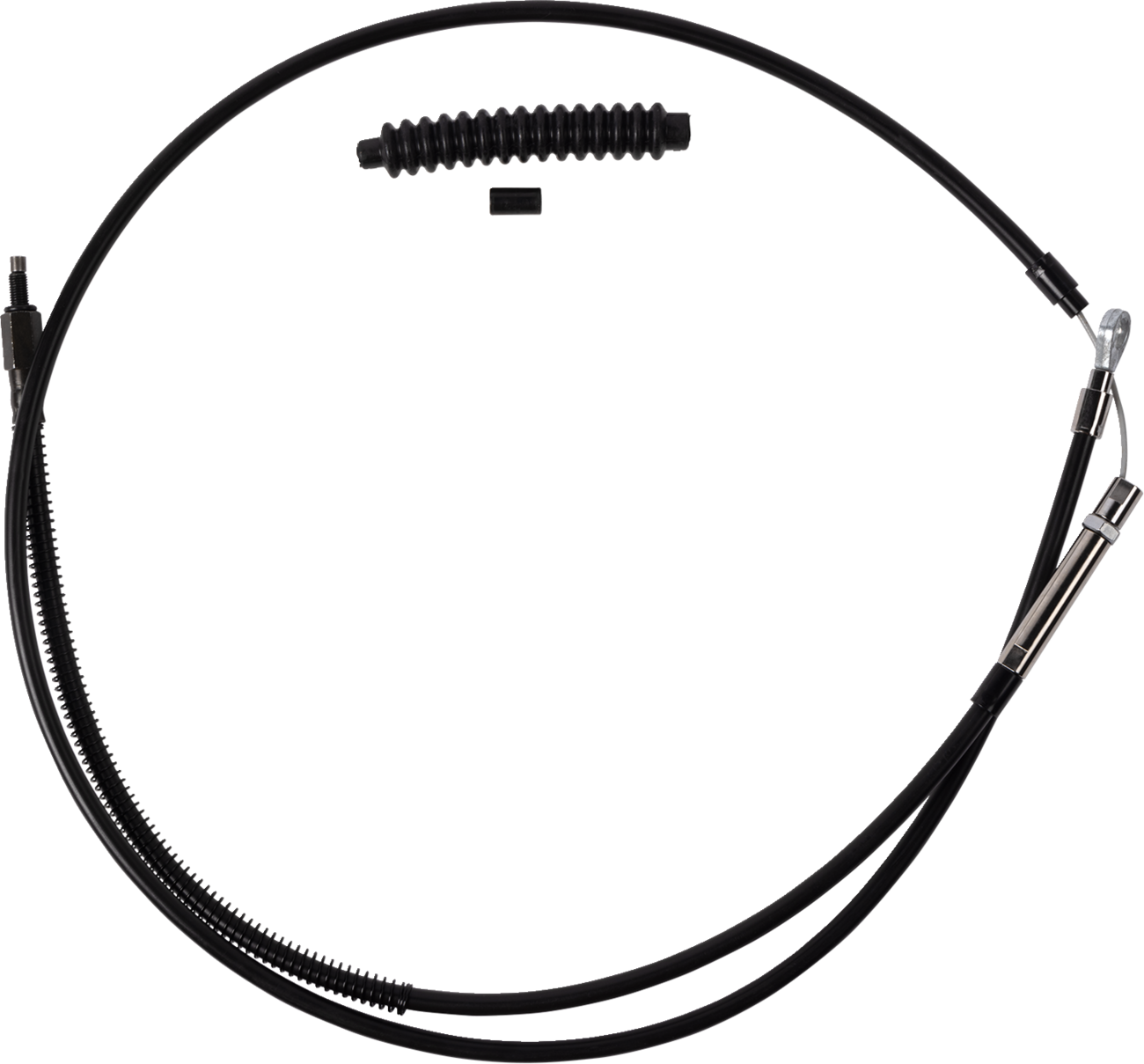 Barnett High-Efficiency Black Vinyl Clutch Cable - +8" Size