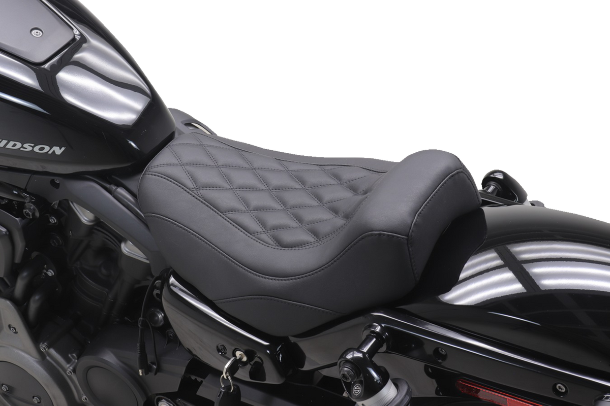 Mustang Tripper™ Solo Seat - Double Diamond - Nightster '22-'25