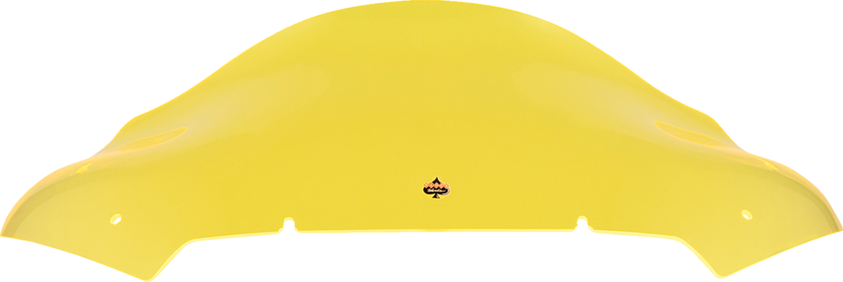 Klock Werks Ice Flare® Windshield - 10" - Yellow Ice - '23-'25 FLTRX
