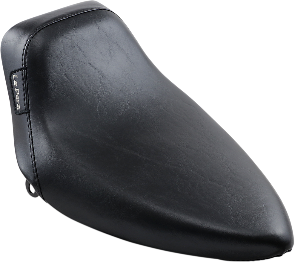 Le Pera Bare Bones Solo Seat - Smooth - Black - FX/FL '64-'84