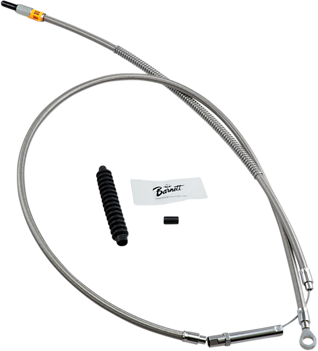 Barnett High-Efficiency Stainless Steel Clutch Cable For Harley-Davidson - +6" - '07 Touring