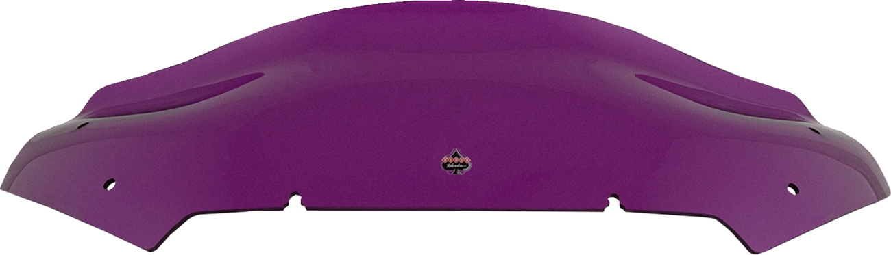 Klock Werks Kolor Flare® Windshield - 8" - Purple - '23-'25 FLTRX