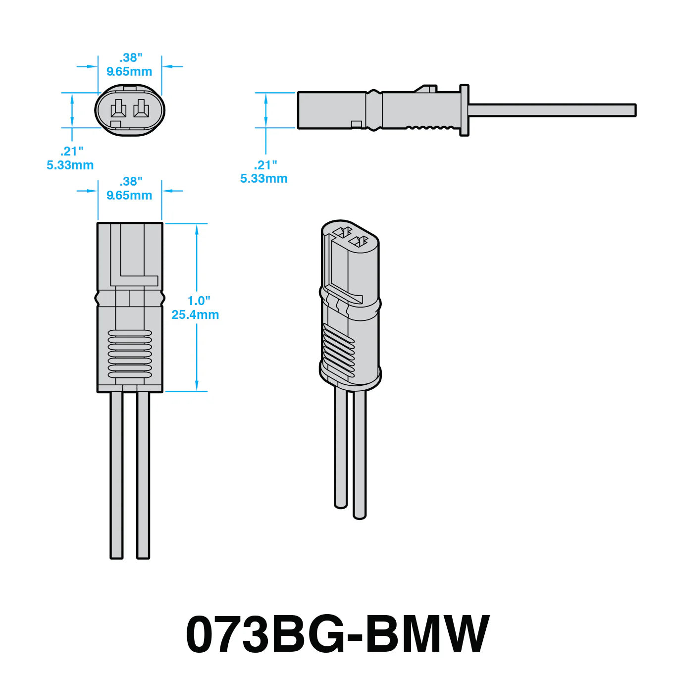 Yoshimura Plug-N-Play Turn Signal Adapters For BMW