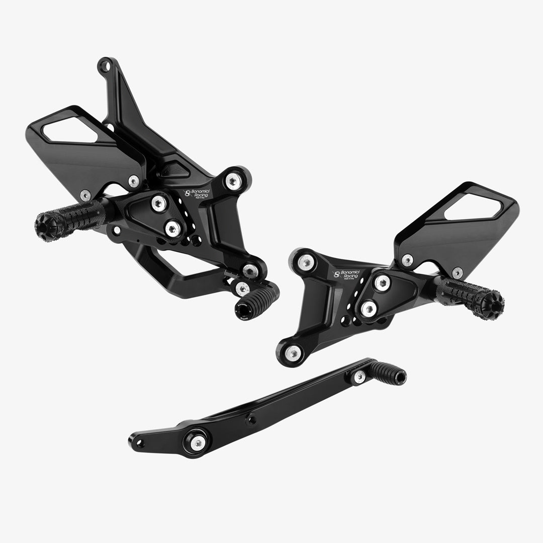 Bonamici Racing Adjustable Rearsets - Yamaha YZF R9