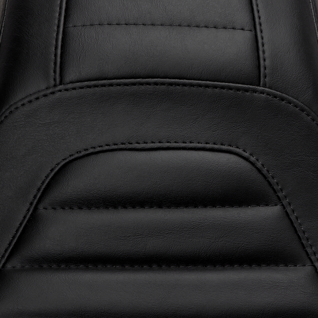Mustang Seat - Tripper™ Fastback - Front Tuck-N-Roll - Black - FXSB