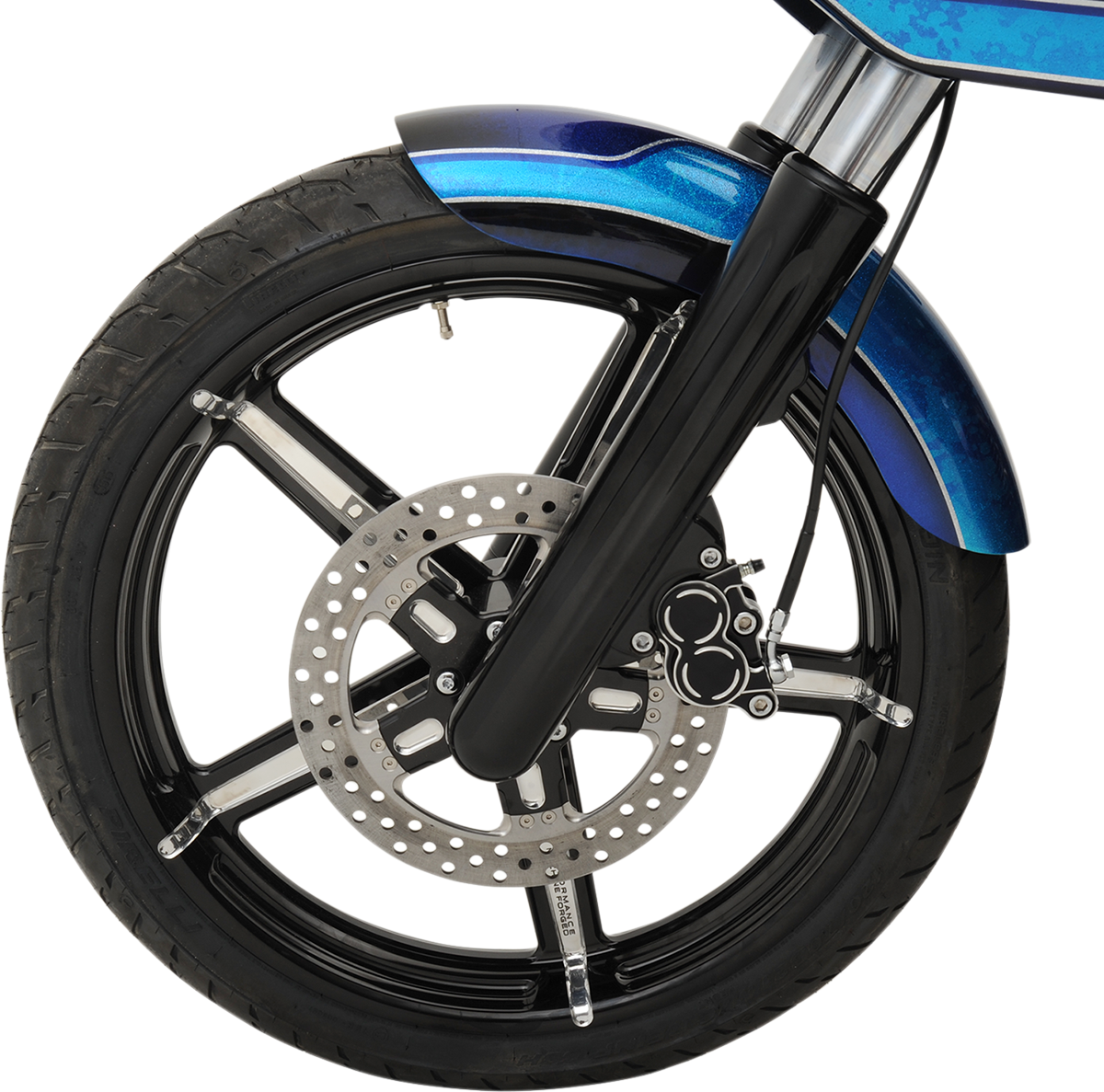 Performance Machine (PM) Brake Rotor - 11.8" - Formula - Platinum Chrome