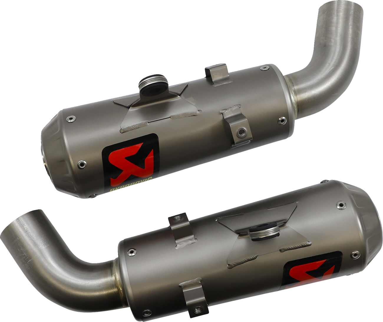 Akrapovic Slip-On Line Titanium Muffler - Hypermotard 950