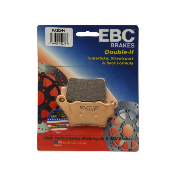 EBC Brakes Double-H Sintered Rear Brake Pads for BMW S1000RR 2010 to 2018