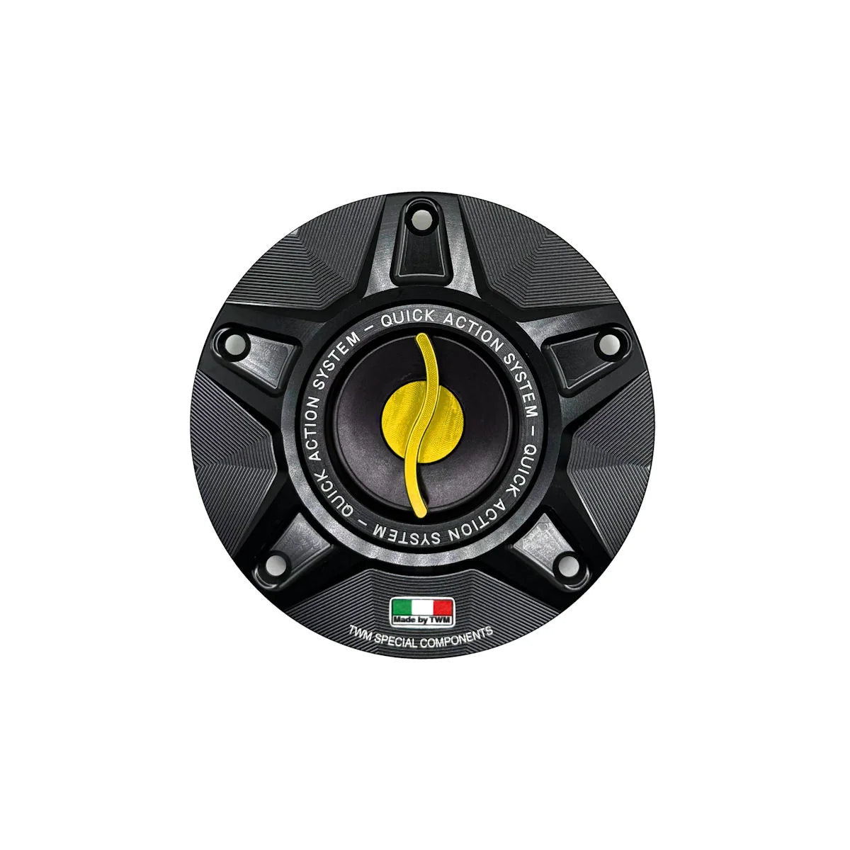 TWM Quick Action CNC Aluminum Gas Cap For Ducati - TDPR.07 - Gold