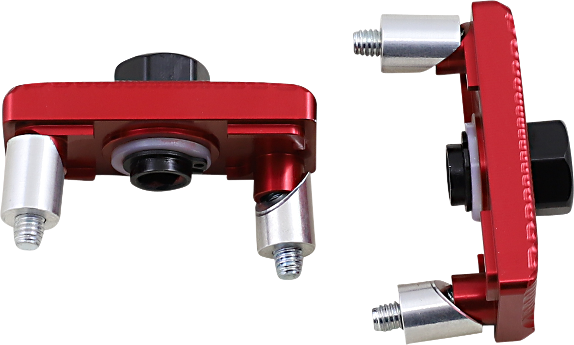 Driven Racing Captive Axle Block Sliders - Red