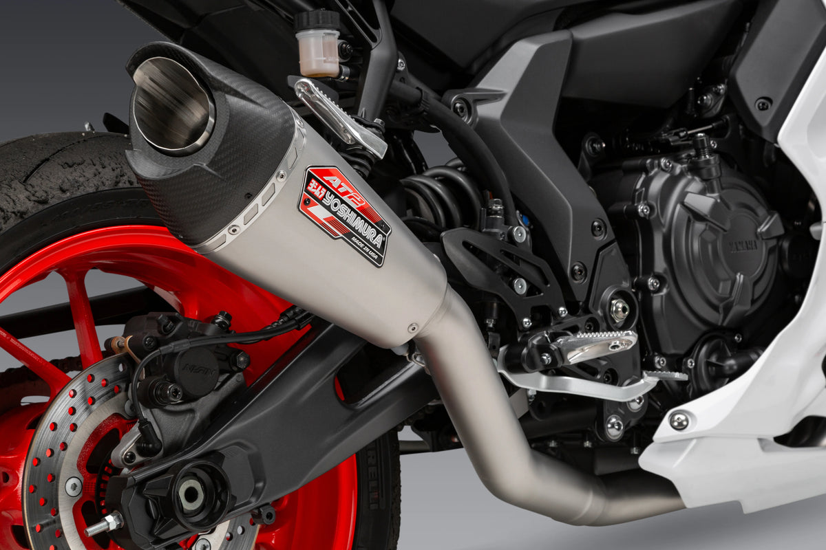 Yoshimura YZF-R7 22-26 Stainless High Mount Muffler Kit