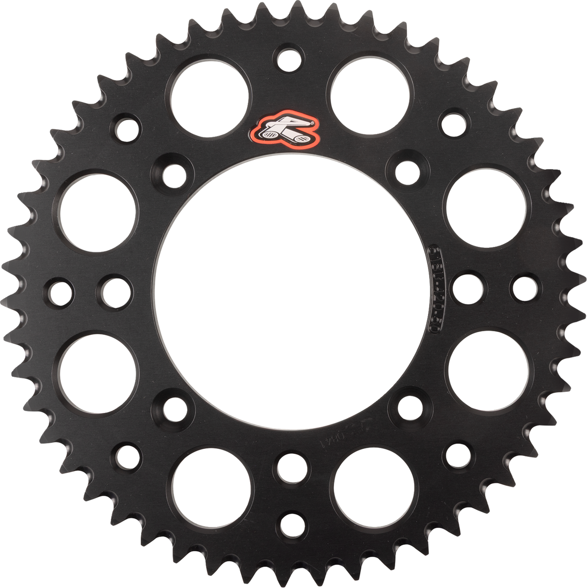 Renthal Rear Sprocket - Aluminum - 50 Tooth - Black - Gas Gas/Husqvarna/KTM