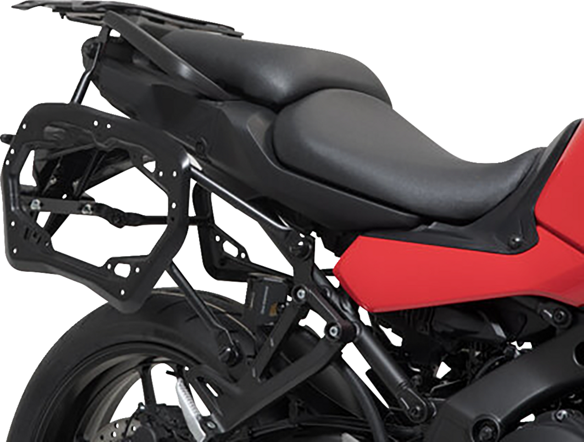 SW-Motech TRAX ADV Aluminum Case System - Silver - Yamaha Tracer 9 GT '21-'24