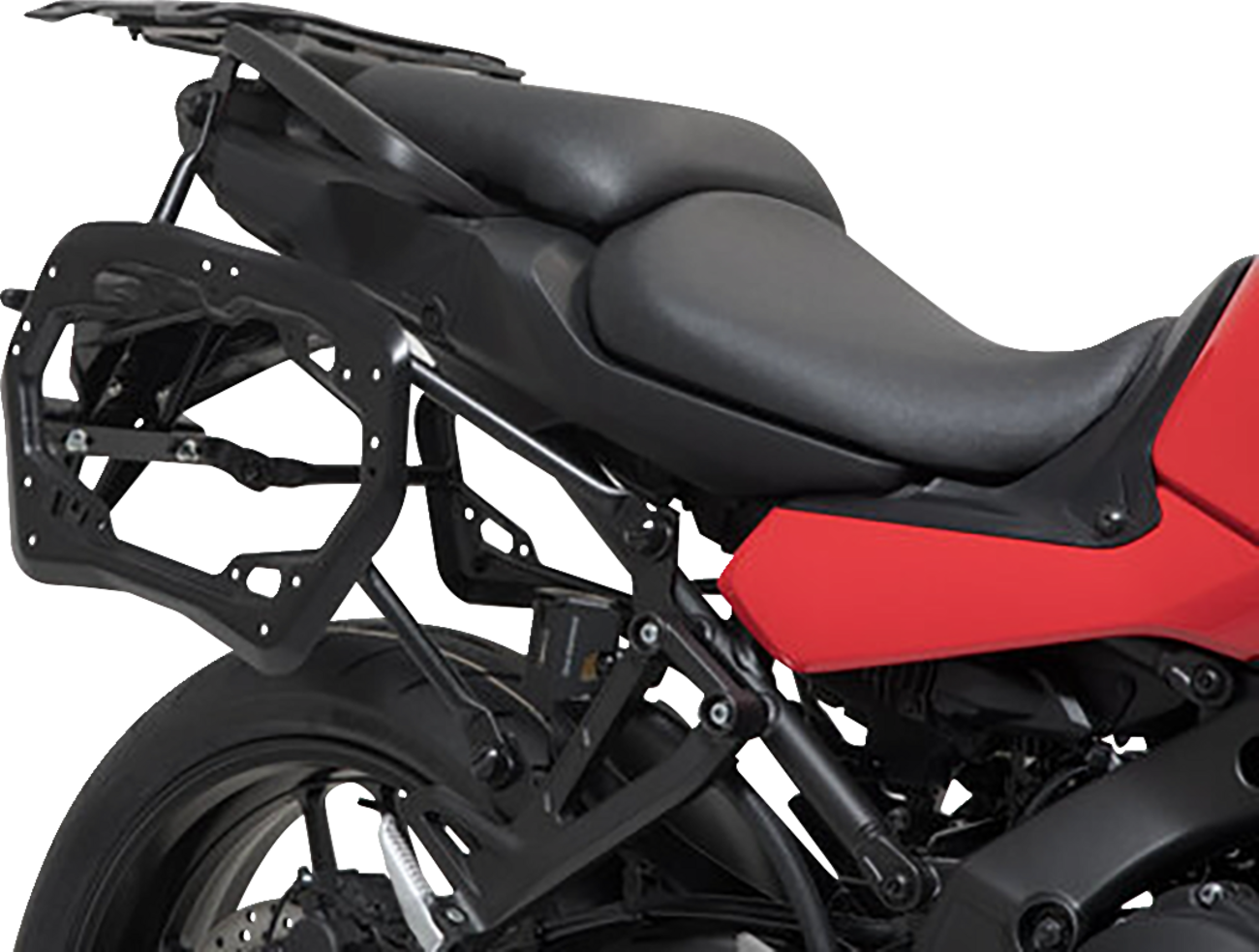 SW-Motech TRAX ADV Aluminum Case System - Silver - Yamaha Tracer 9 GT '21-'24