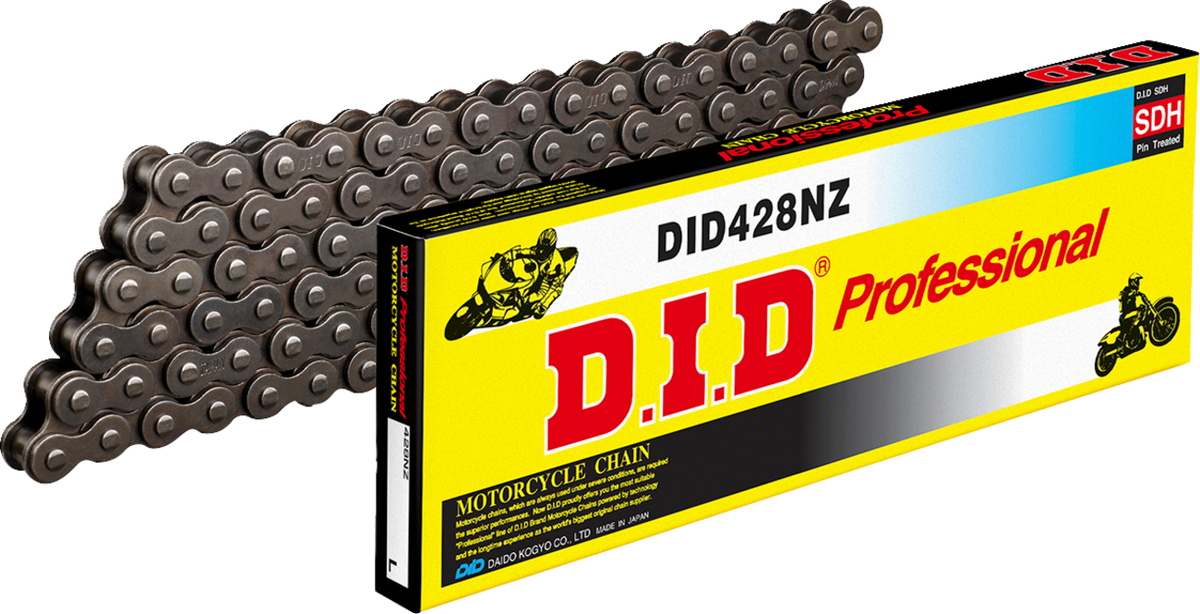 DID 428 NZ Series - Drive Chain - 120 Links - Black
