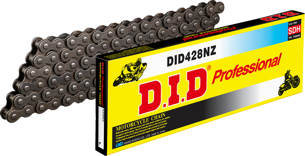 DID 428 NZ Series - Drive Chain - 120 Links - Black