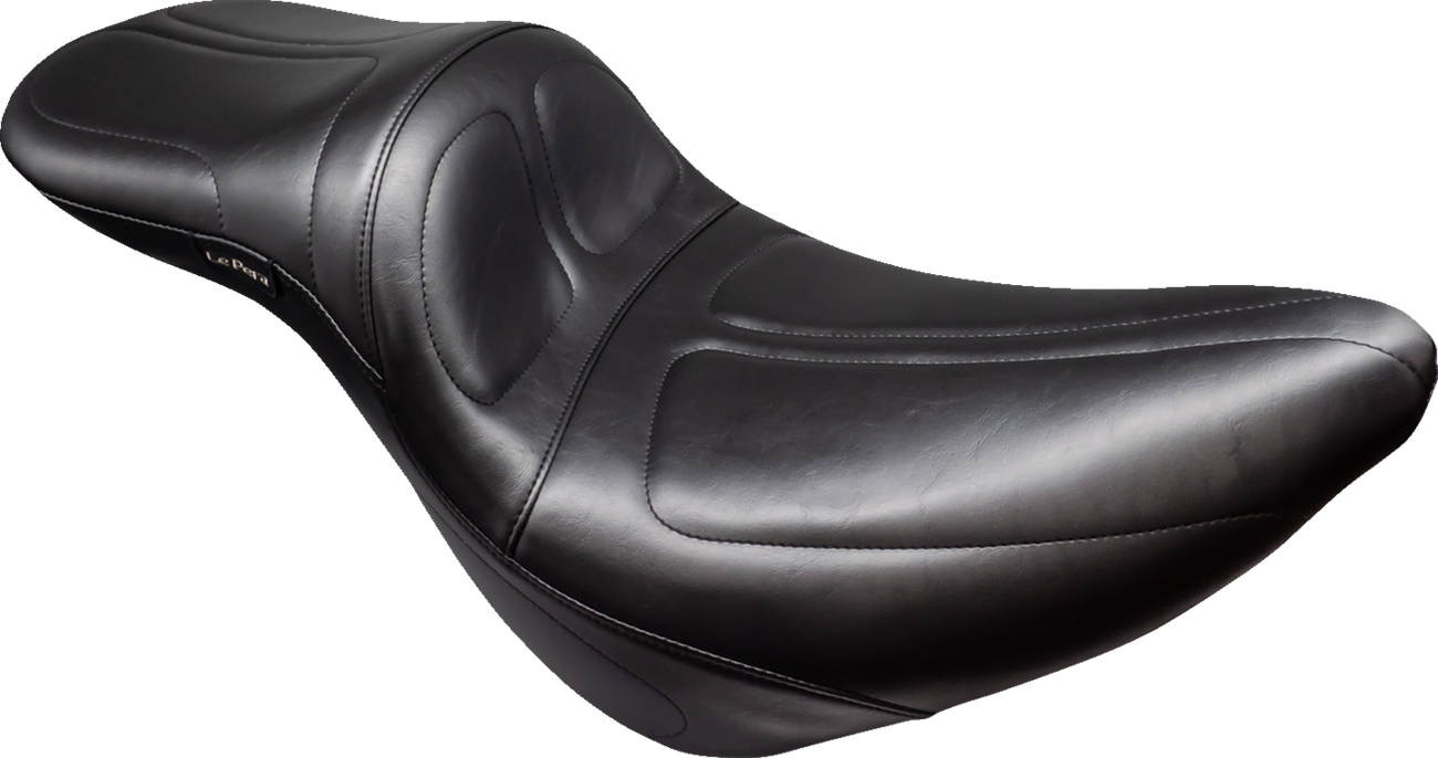Le Pera Tailwhip Daddy Long Legs Low Rider Seat - Maverick Stitch - Black - FL/FX '18-'25