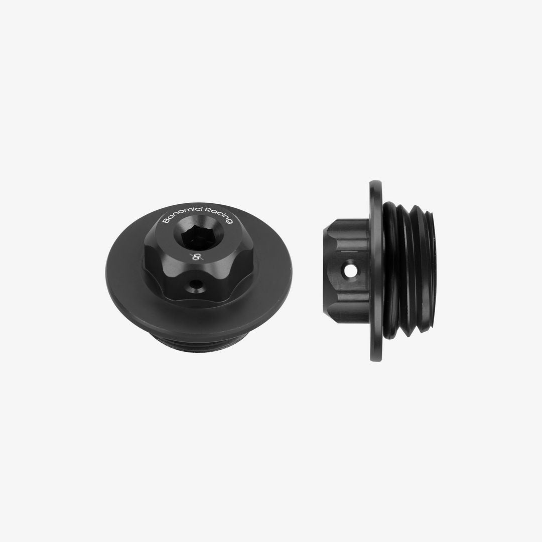 Bonamici Racing Oil Cap - M27x3 - Black
