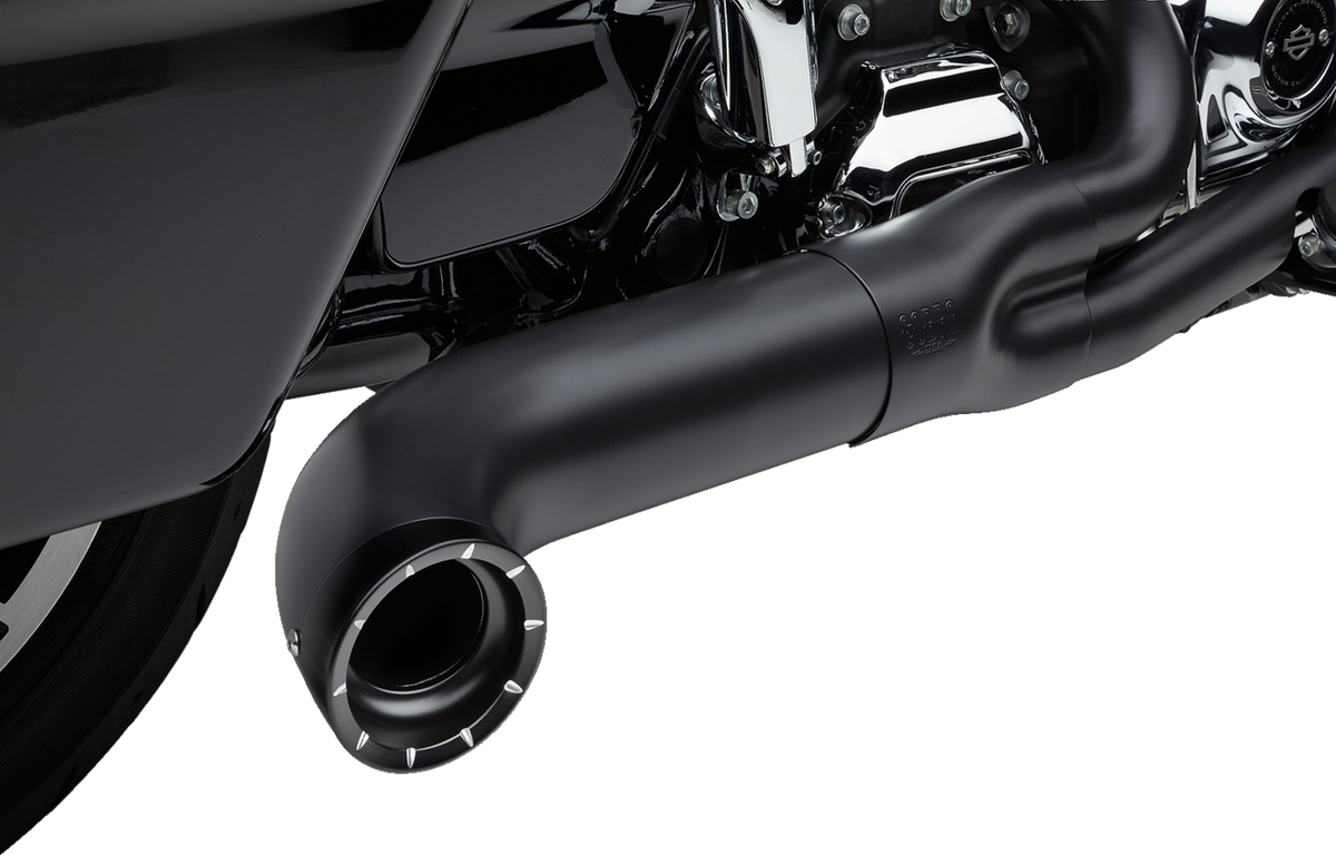 Cobra Turn Out 2-Into-1 Exhaust System - Black