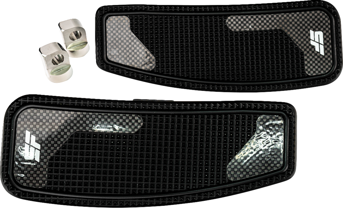 Slyfox Mini Floorboards - Black Anodized - Male Mount