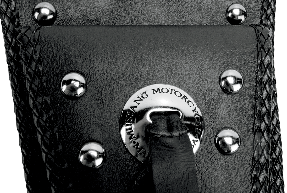 Mustang Pouch Tank Bib - Studded - Black - Suzuki