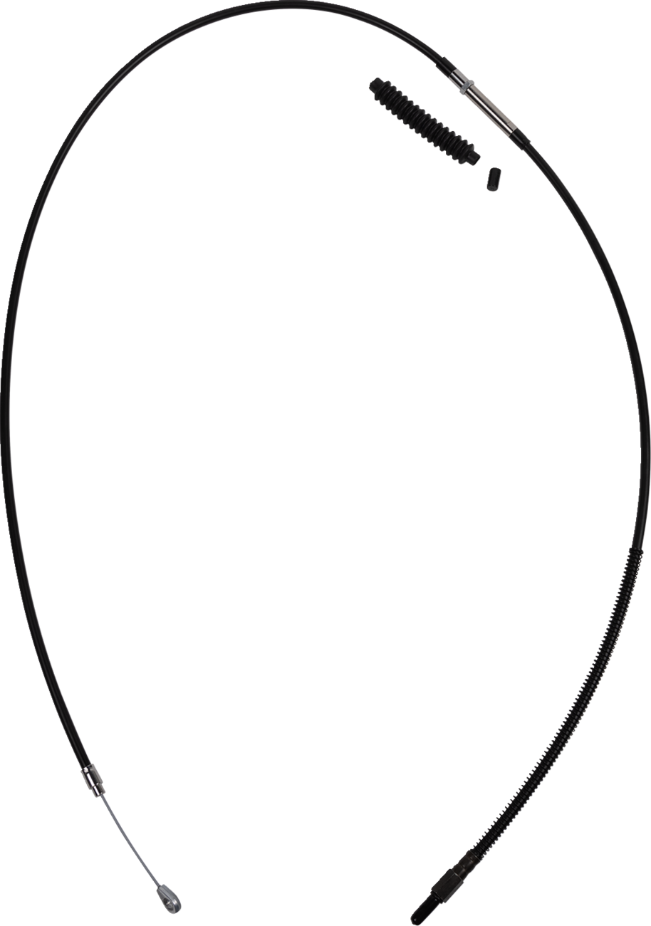 Barnett High-Efficiency Black Vinyl Clutch Cable - +6" SIze