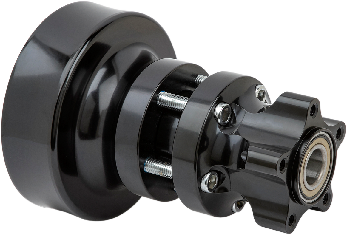 Arlen NESS Hub - Cartridge - Rear/Single Disc - Black - '09-'25 Touring/Trike