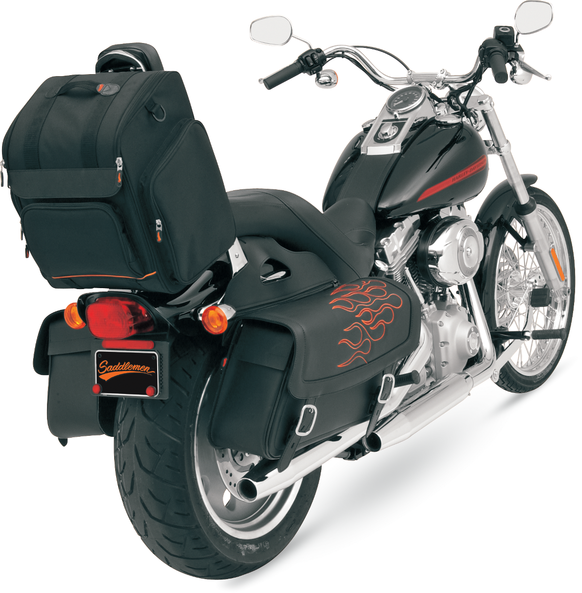 Saddlemen SSR1900 Universal Bike Bag - Black