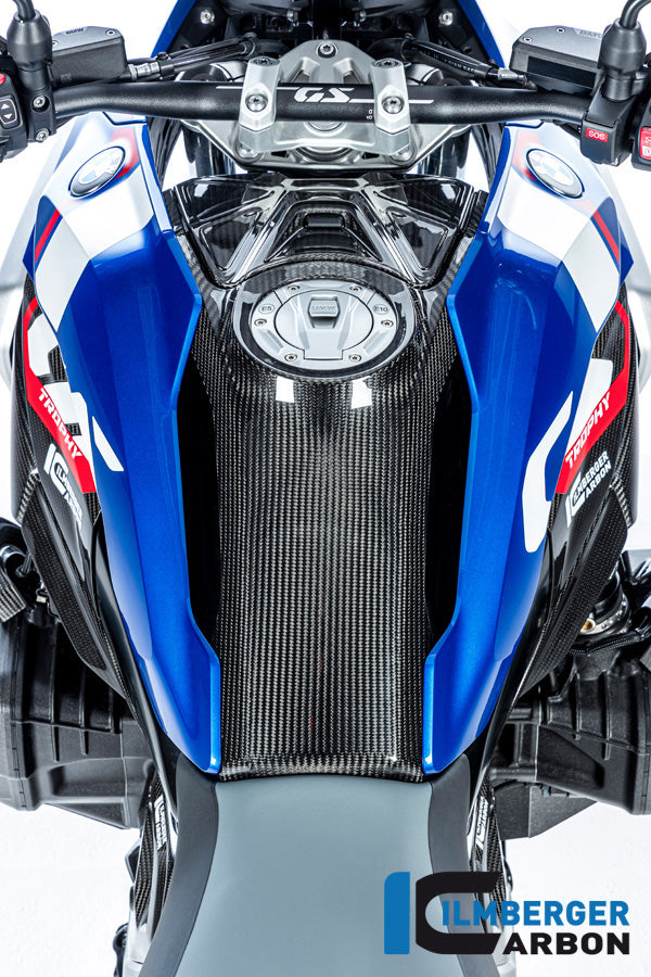 Ilmberger Carbon Tank Cover Large BMW R 1300 GS - Gloss / Twill
