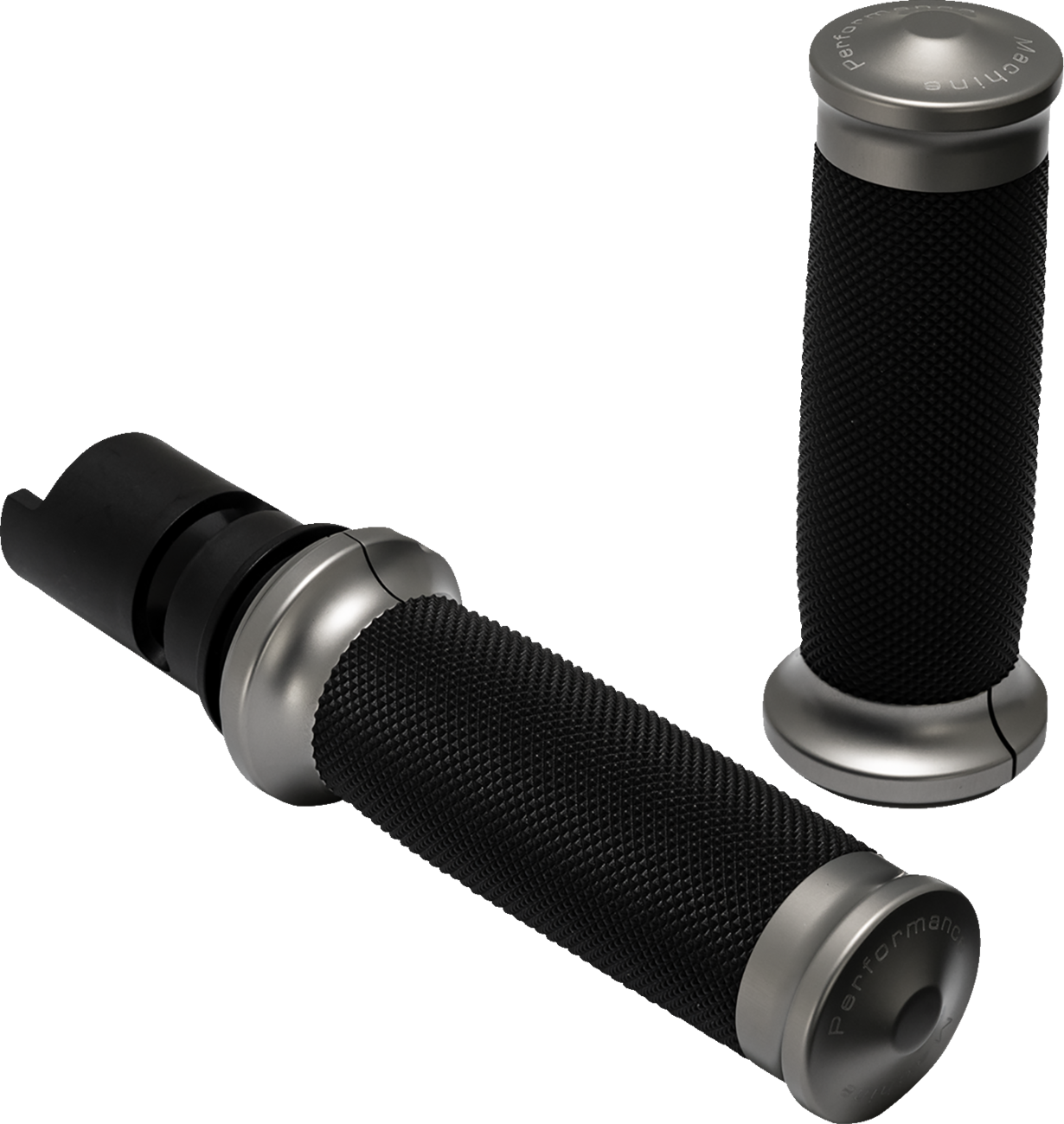 Performance Machine (PM) Contour Color Grips - '24+ Harley-Davidson - Gunmetal Gray