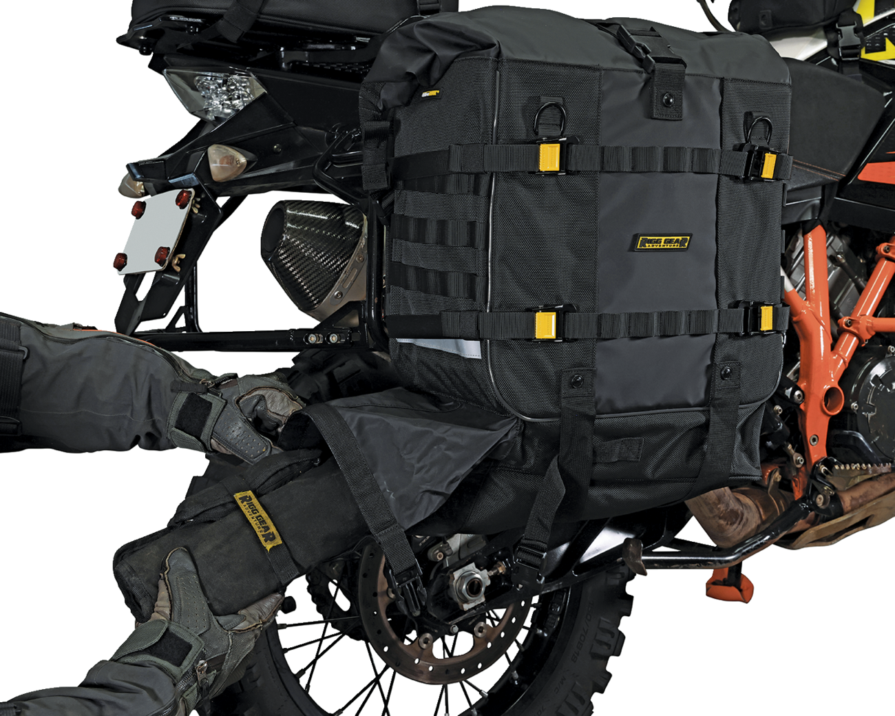 Nelson RIGG Trails End Adventure Saddlebags - Black