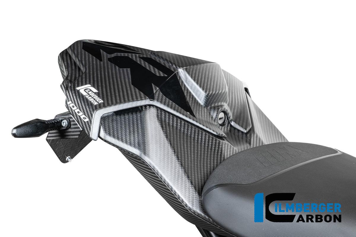 Ilmberger Carbon Rear Upper Seat Panel BMW M1000RR 2023-2026 - Matte / Twill