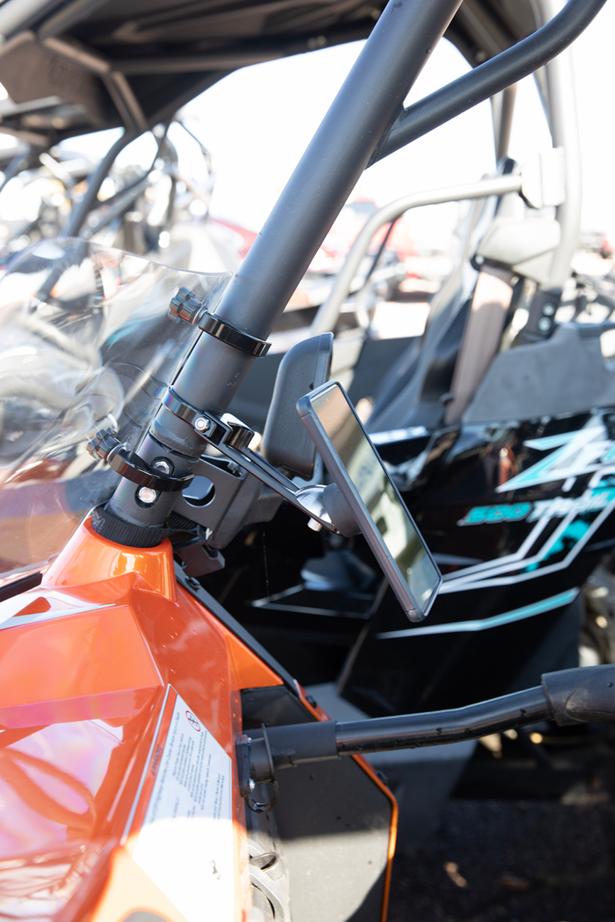 Klock Werks Roll Cage Phone Mount - Offset - 1-5/8"