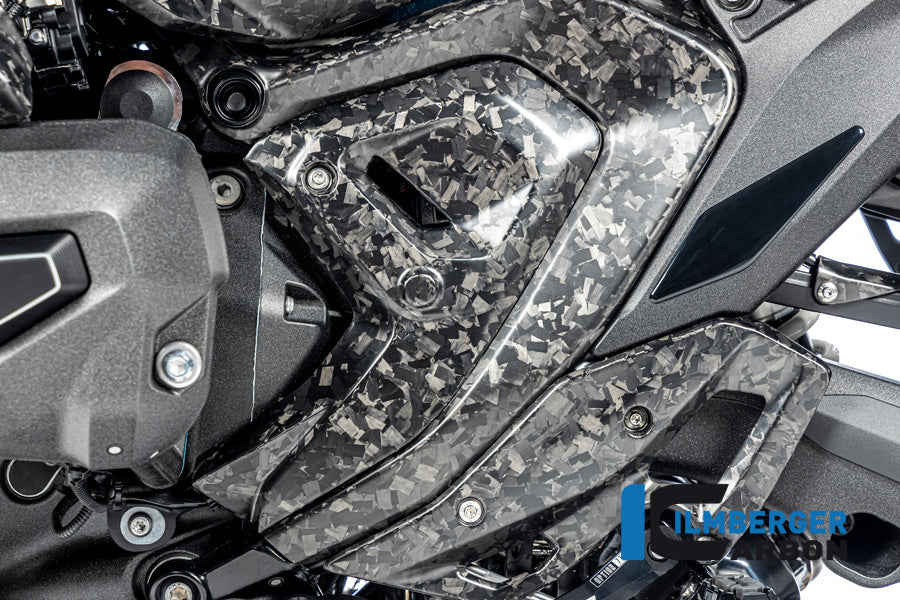 Ilmberger Carbon Triangular Frame Cover Left BMW R 1300 GS - Matte / Forged