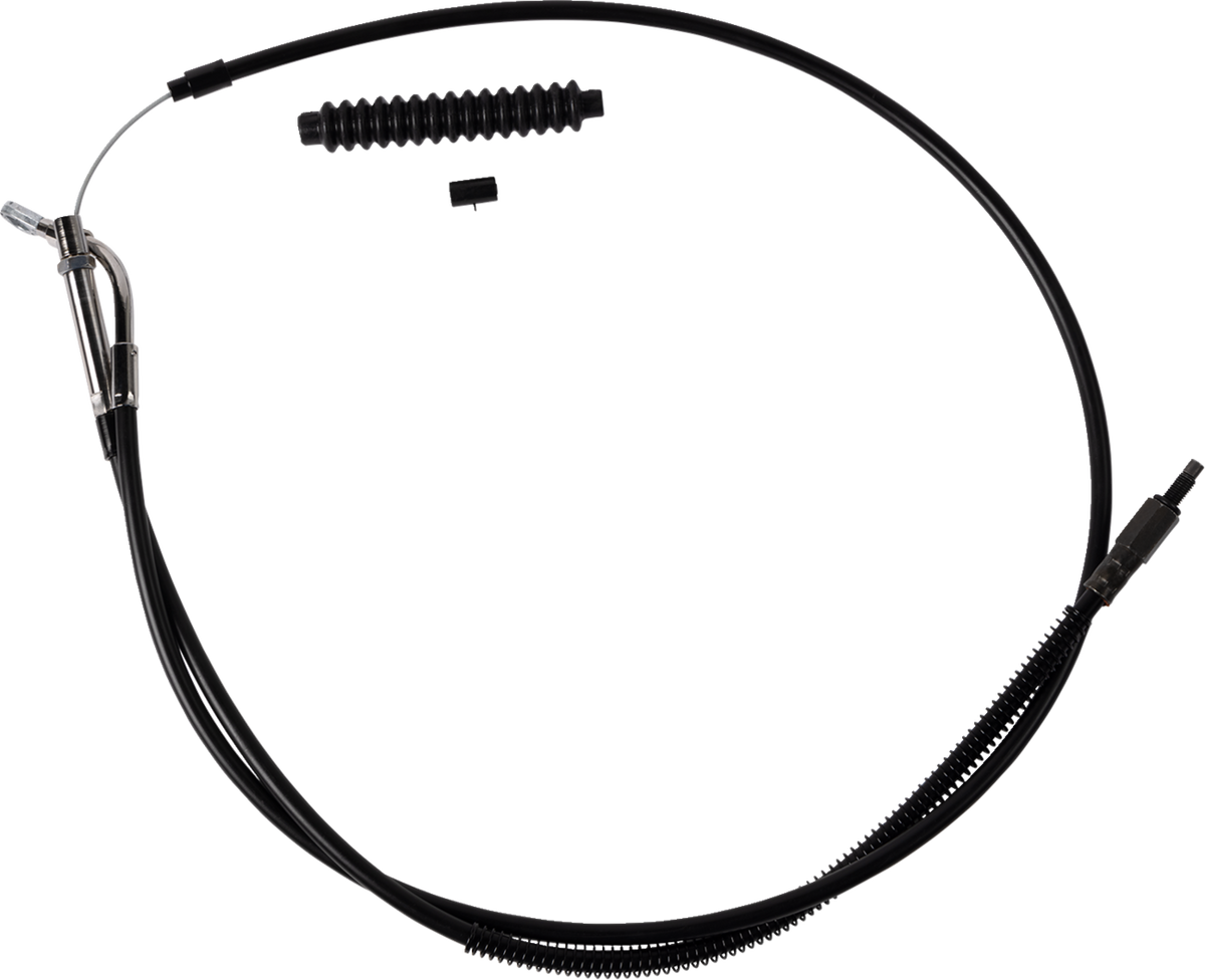 Barnett High-Efficiency Black Vinyl Clutch Cable - +6" Size