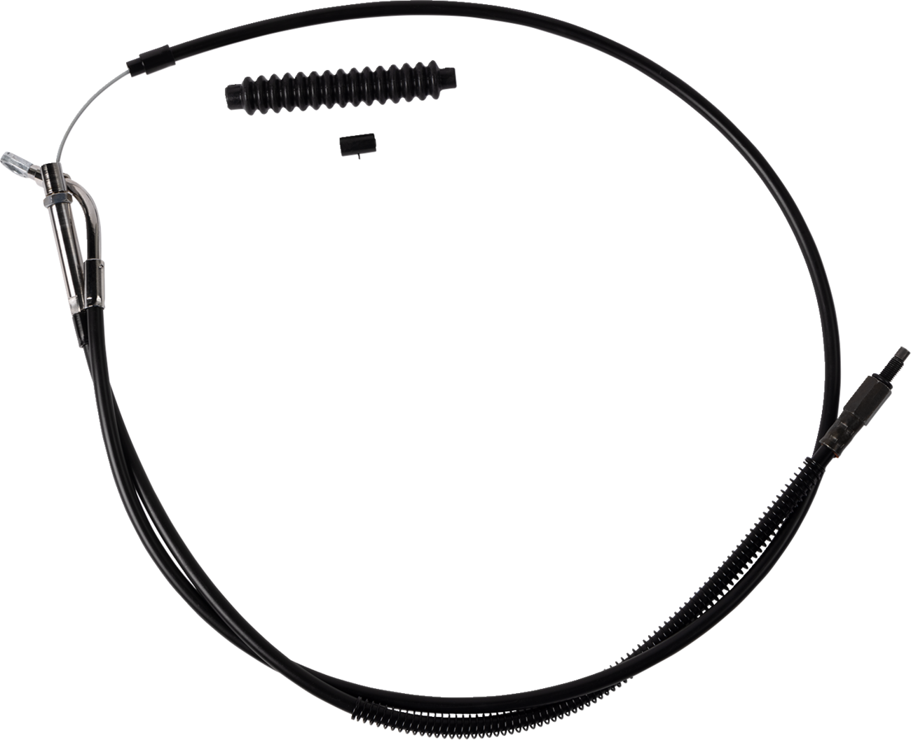 Barnett High-Efficiency Black Vinyl Clutch Cable - +6" Size