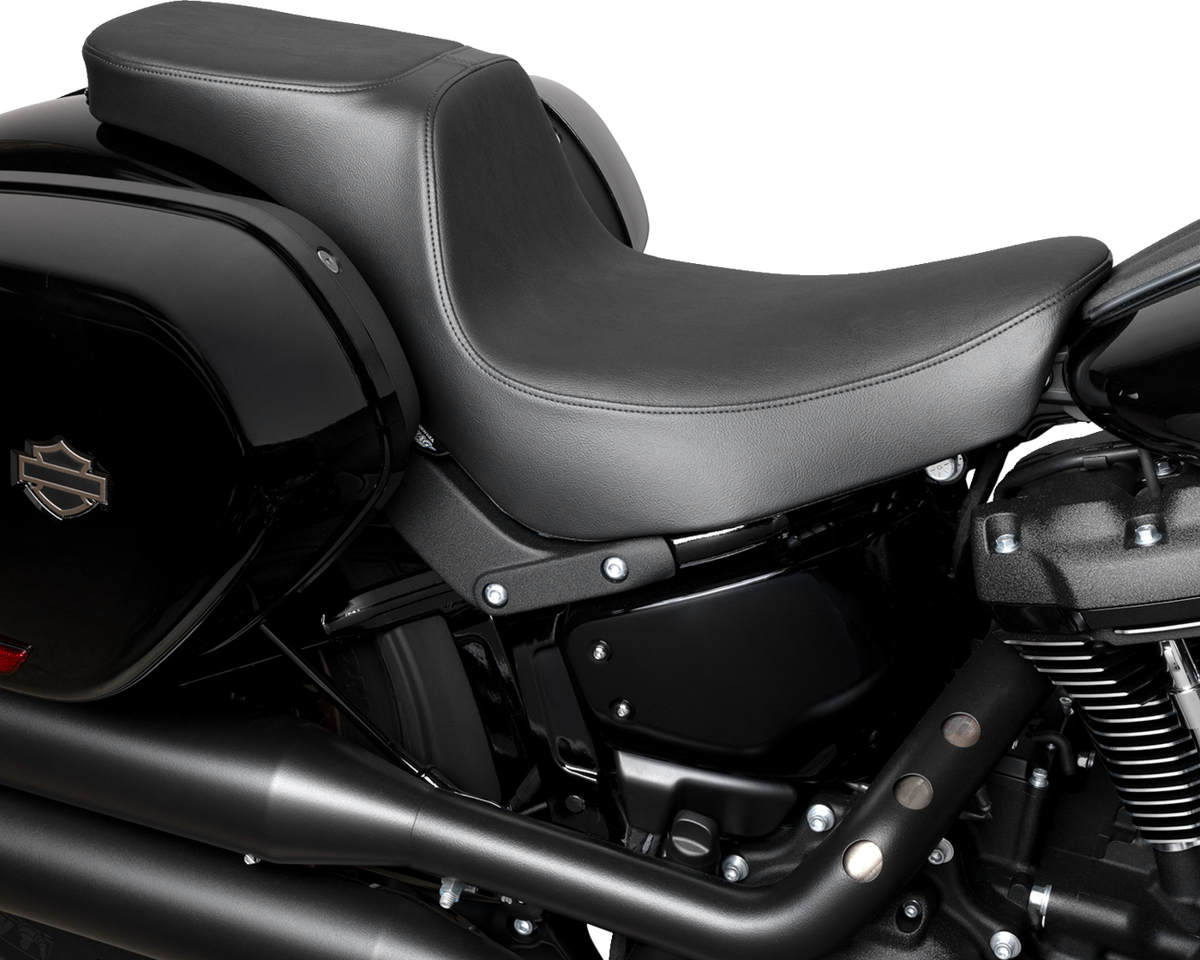 Drag Specialties Seats Predator 2-Up Seat - Vinyl - Smooth - FLSB/FXLRS '18-'24