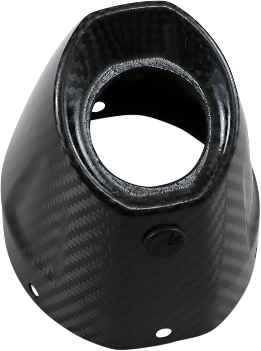 LeoVince End Cap - Carbon Fiber - LV-X