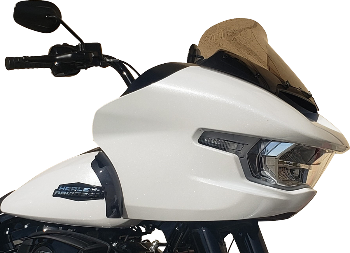 Wind Vest Windshield - 10-1/2" - Light Smoke - FLTRX/SE/STSE