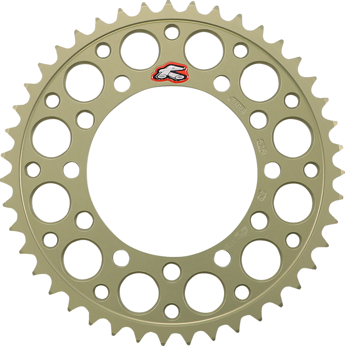 Renthal Rear Sprocket - Aluminum - 43 Tooth - Suzuki/Yamaha