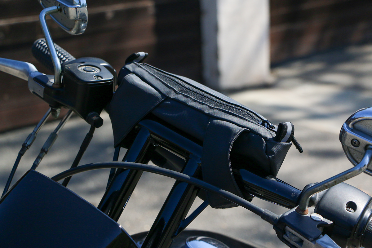 Nelson RIGG Greg Lutzka Signature Handlebar Bag - Black